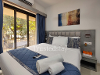 Bedroom two of TrustedStay Aleta Residences Service Apartment in Powai, Mumbai